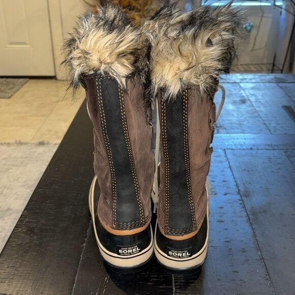 Sorel Joan of Arctic Snow Winter Boots Women’s US Size 10.5 Faux Fur Shoes​​​​​​ - Picture 4 of 12